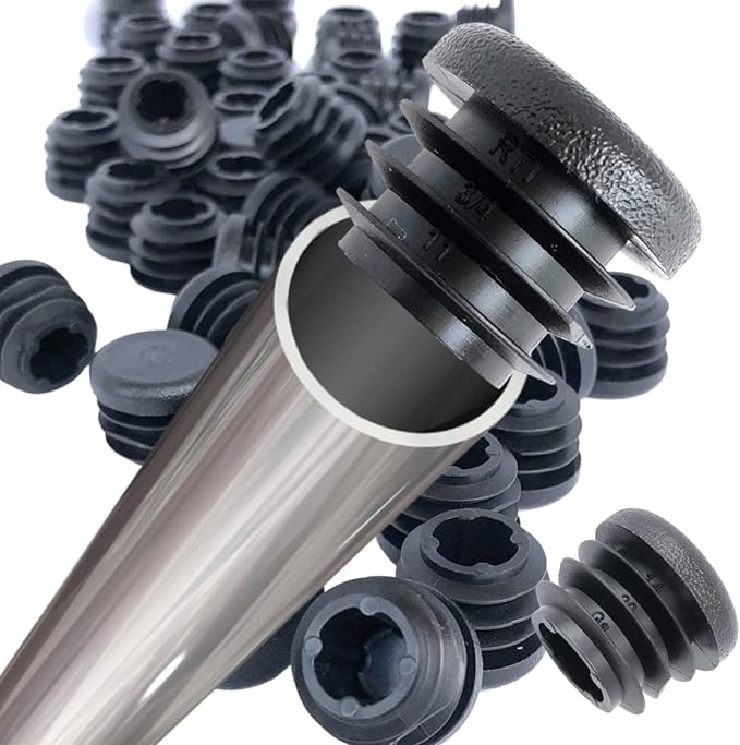 Plastic Pipe Clip - 8 Buah Tutup Ujung Pipa Plastik