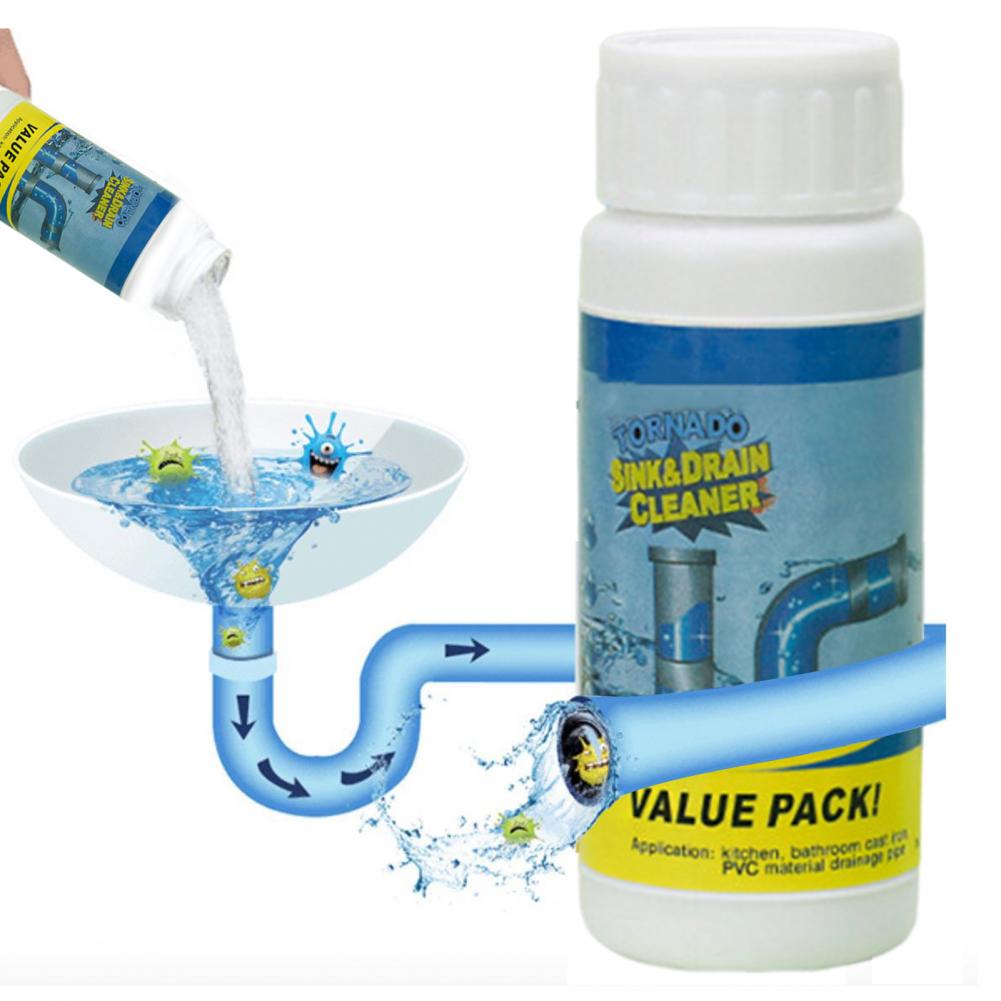 Pipe Freeze Spray - Pembersih wastafel dan Drain, bubuk pembersih