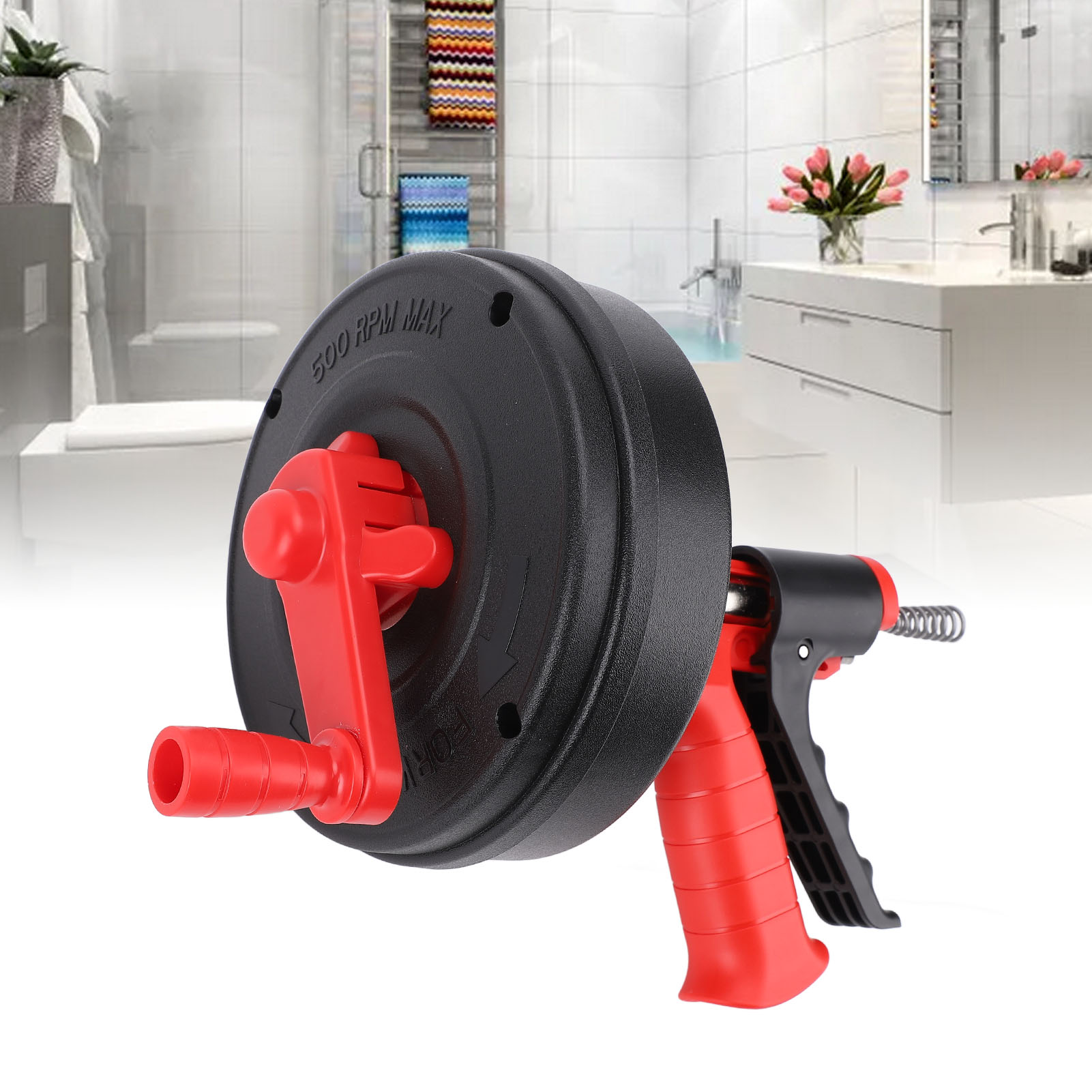 Drain Snake Flexible - Pembersih Saluran Air Fleksibel dari Baja