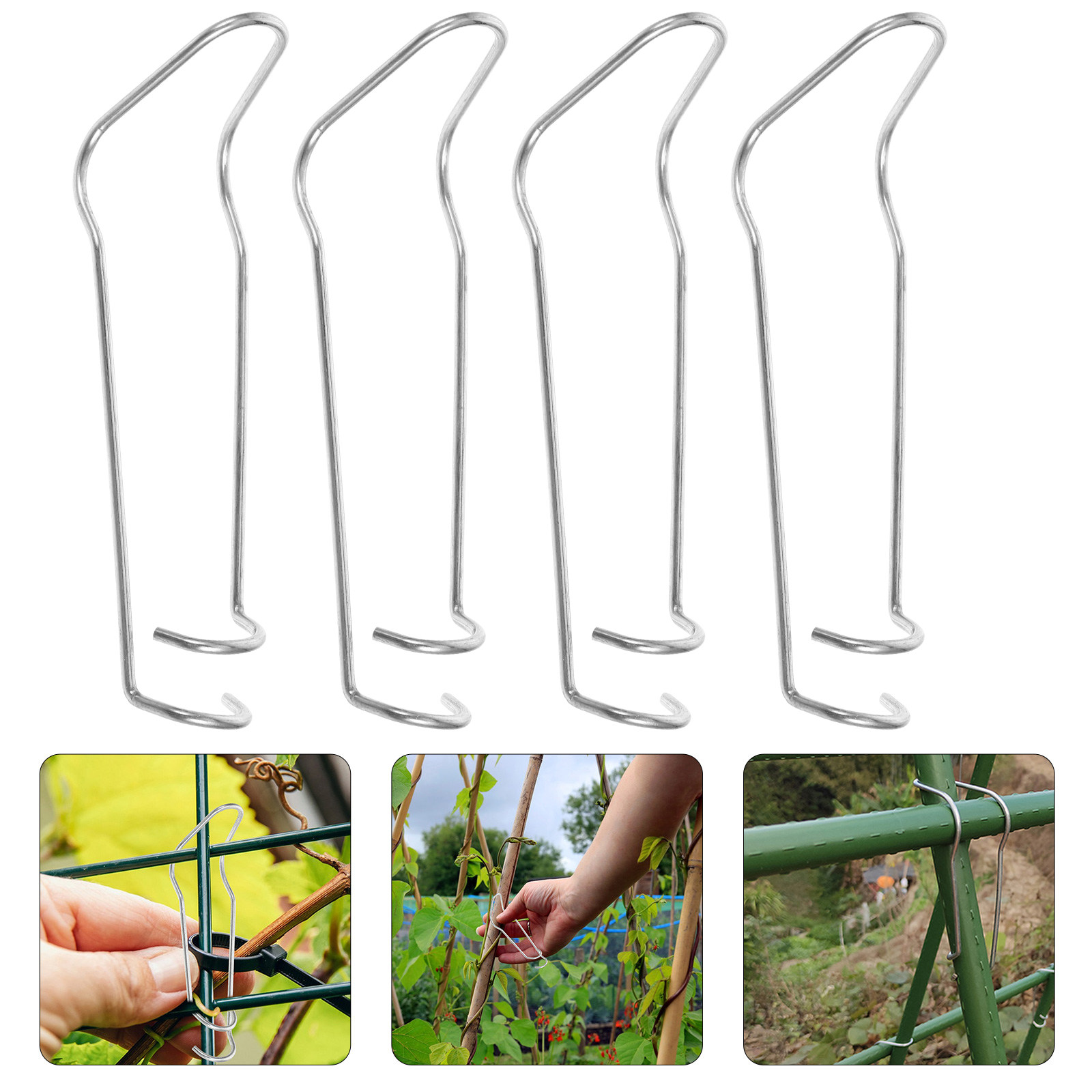 Plastic Pipe Clip - 20 Buah Konektor Trellis 16Mm, Klip