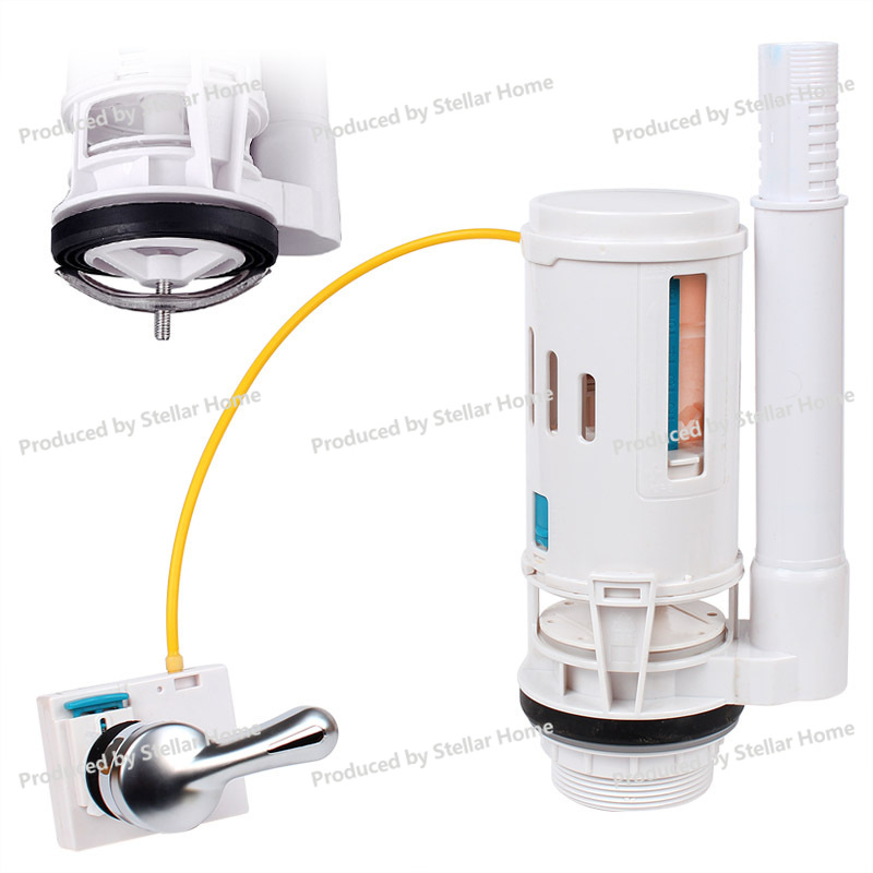 Toilet Fill Valve - Katup Pembuangan Tunggal Tipe Kunci Depan