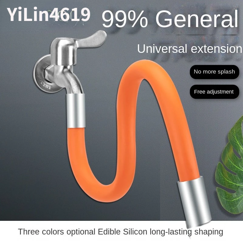 Silicone Tap Washer - Pemanjang Keran 1/2 Inci yang Dapat