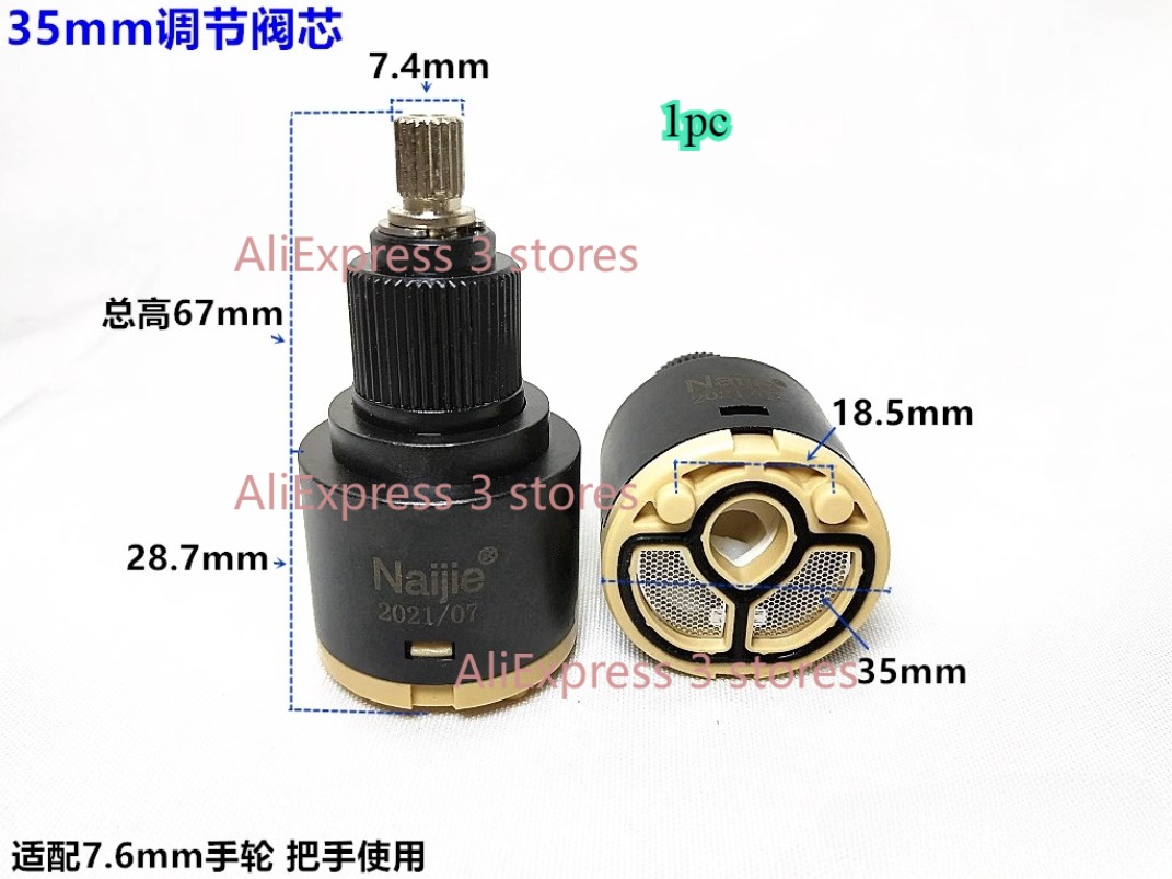 1 Buah 28Mm/35Mm/40Mm Keran Mi - Basin Mixer Cartridge ulasan dan harga