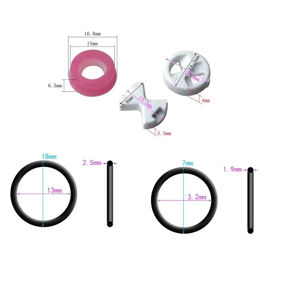 Set Washer Silikon Keramik Eea - Silicone Tap Washer ulasan dan harga