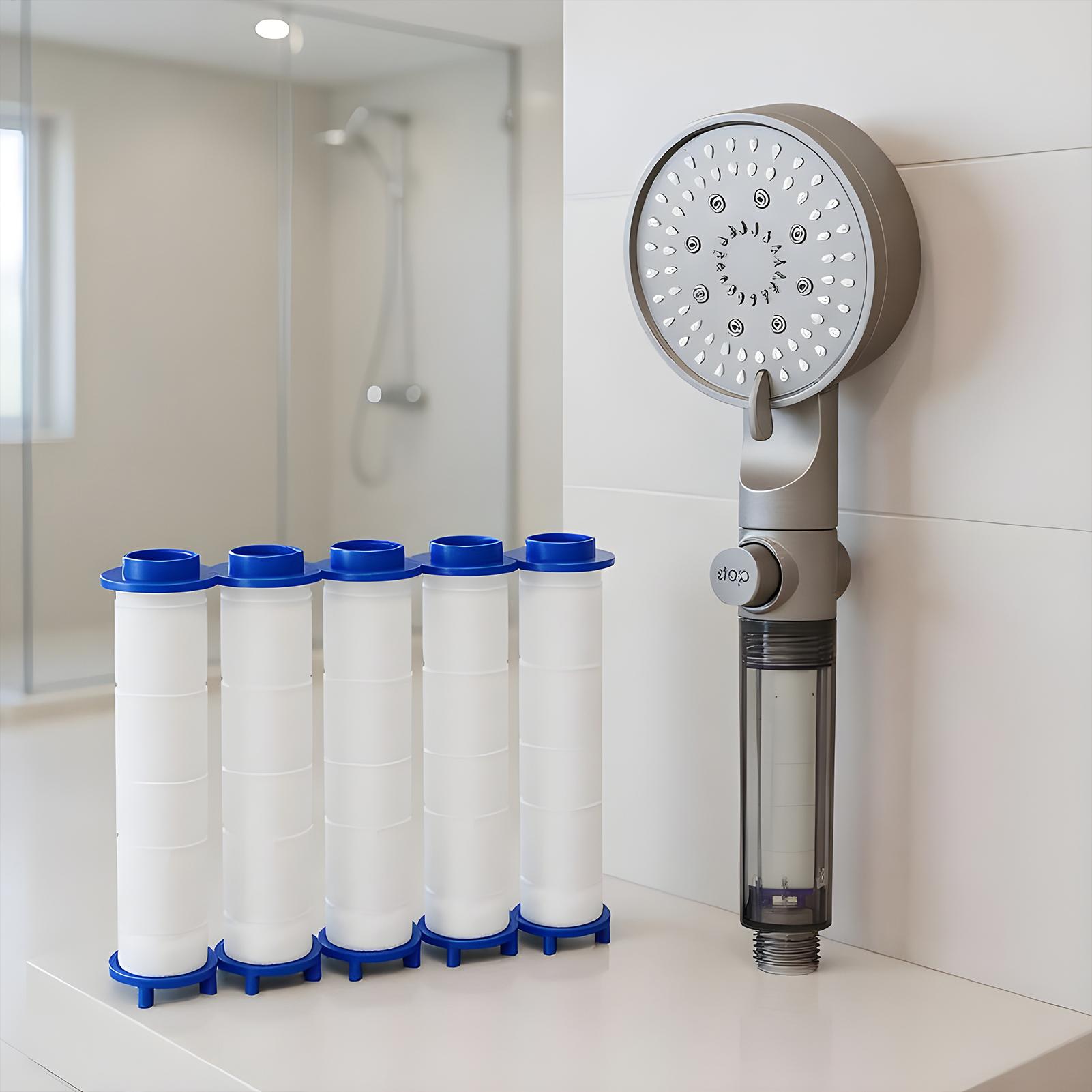 Kepala Pancuran Baru 5 Mode Ke - Silicone Tap Washer ulasan dan harga