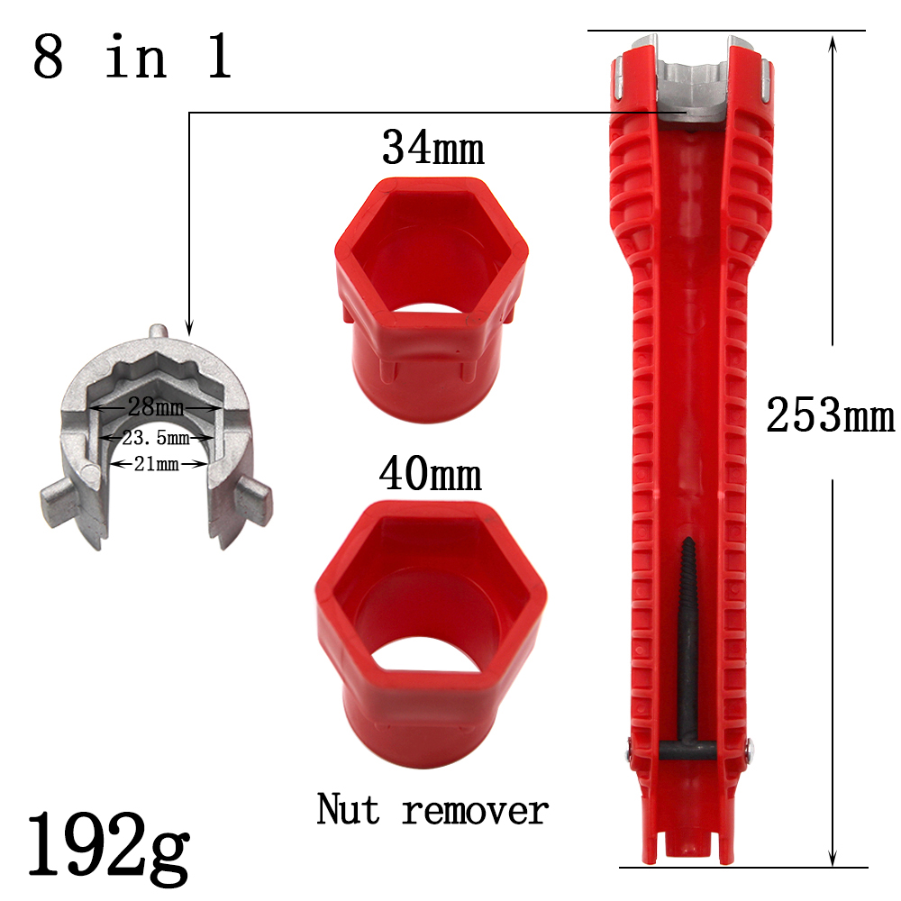 Kunci Sink Tiga Kepala Merah 8 - Pipe Freeze Spray ulasan dan harga
