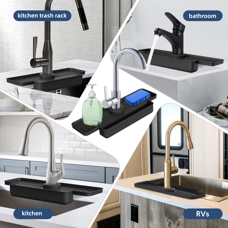 Rak wastafel silikon ditingkat - Silicone Tap Washer ulasan dan harga