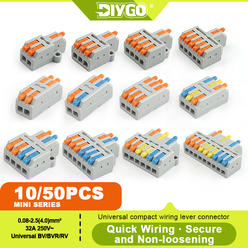 DIY GO 10/50 Buah Blok Termina - Push Fit Connector ulasan dan harga