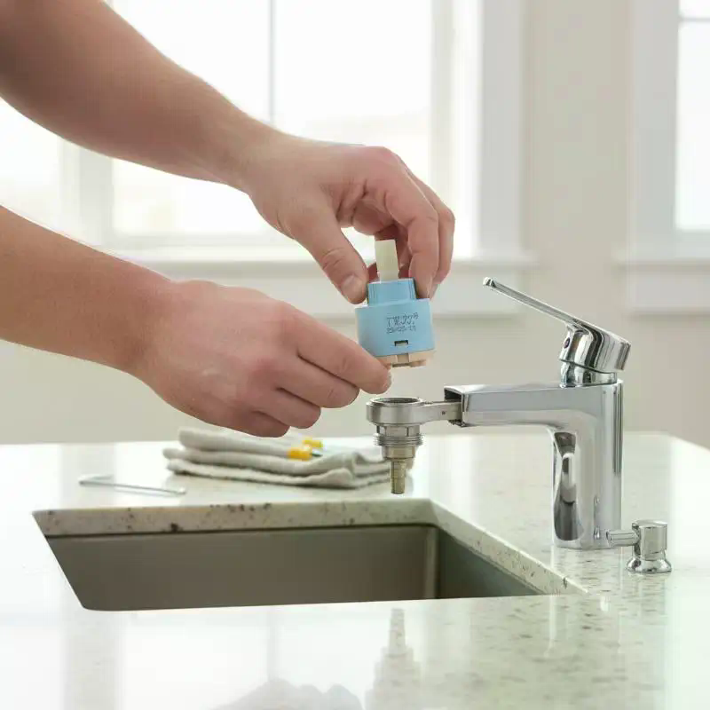 1 Buah Kartrid Keramik Plastik - Shower Valve Cartridge ulasan dan harga