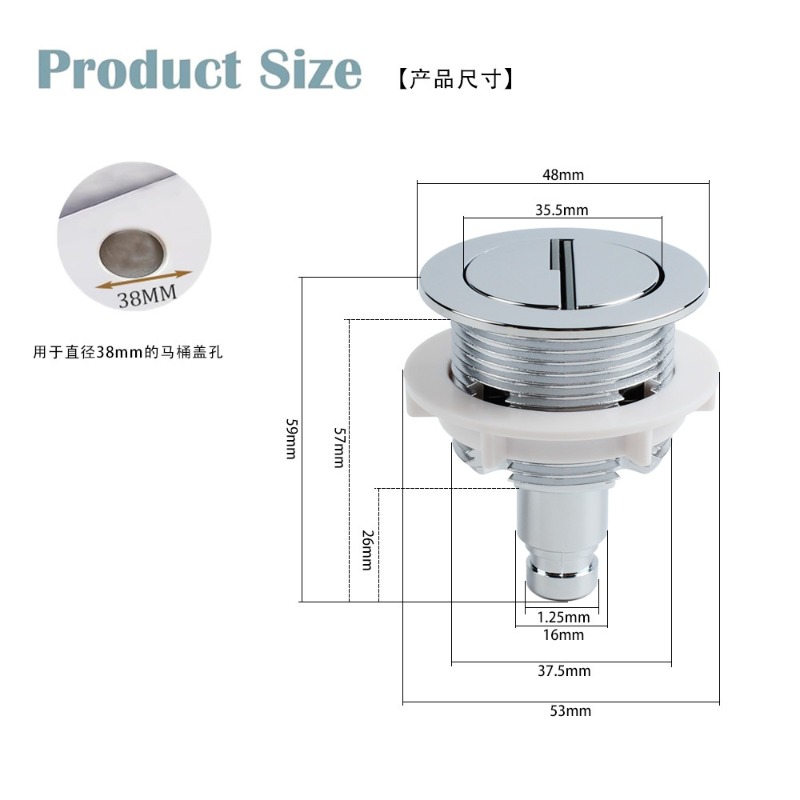 Kit Katup Siram Ganda Terkenda - Toilet Fill Valve ulasan dan harga
